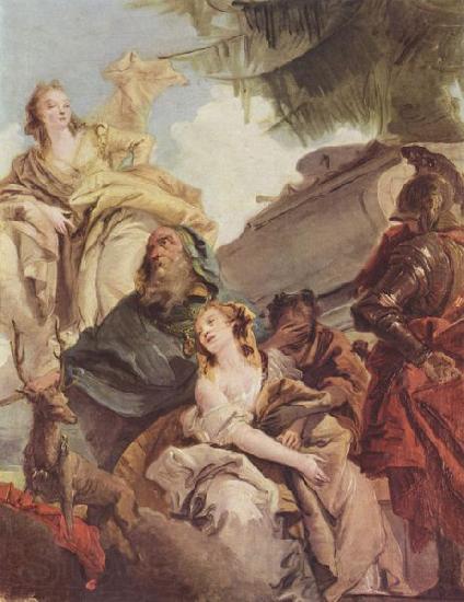 Giovanni Battista Tiepolo Opfer der Iphigenie